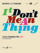 IT DON'T MEAN A THING FLUTE BK/CD cover